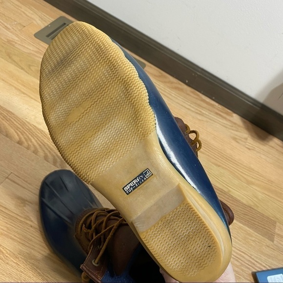 Sperry Duck Boots Sz 11 Women’s Waterproof Rubber Rain - Picture 8 of 9